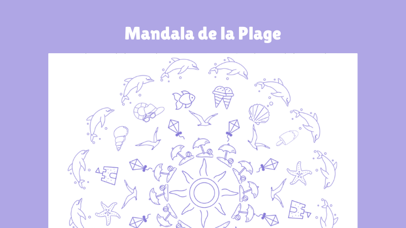 Mandala de la Plage